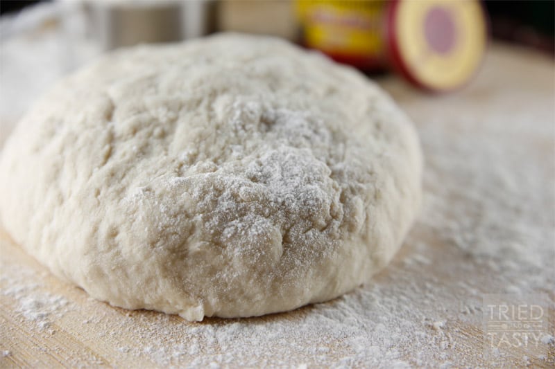 Homemade Pizza Dough // Tried and Tasty