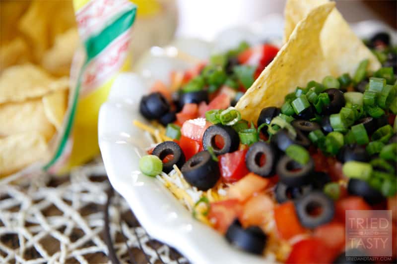 Seven Layer Dip // Tried and Tasty