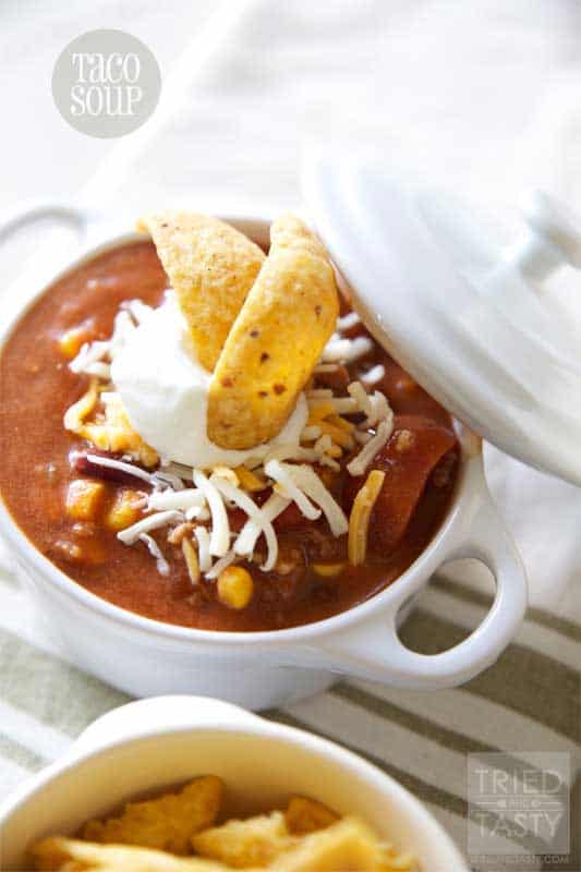Taco Soup // Tried and Tasty