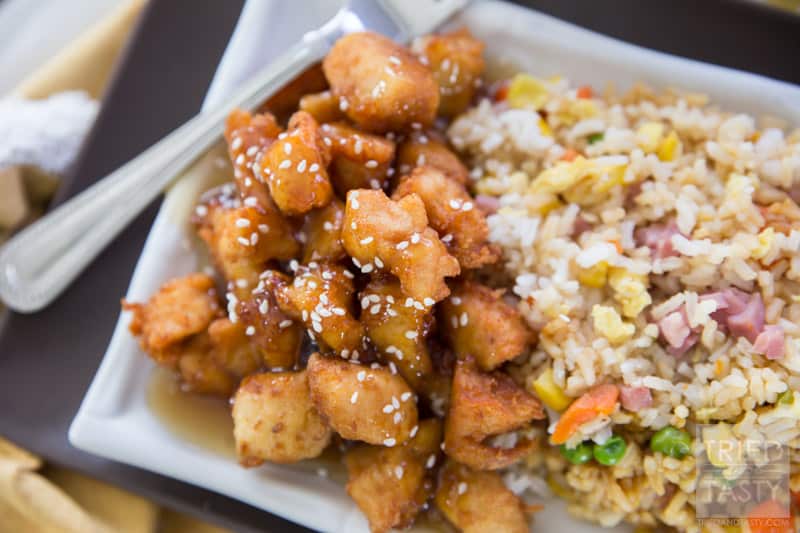 Perfect Sesame Chicken // If you love ordering sesame chicken at your favorite Chinese restaurant, with this recipe you won't have to! You can now have the most delicious sesame chicken at home. | Tried and Tasty