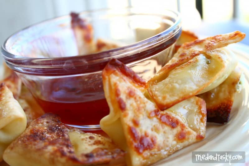 Baked Cream Cheese Wontons // Tried and Tasty