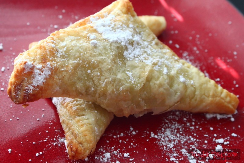 Crispy Apple Turnovers // The portion sizes are small, but perfect. They are just enough sweet to satisfy a craving. They are simple to put together and the best part is they aren’t loaded down with lots of sugar. | Tried and Tasty