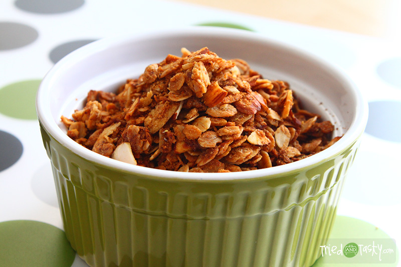 Coconut Butter Granola // This variety of granola is a fun, sweet version! | Tried and Tasty