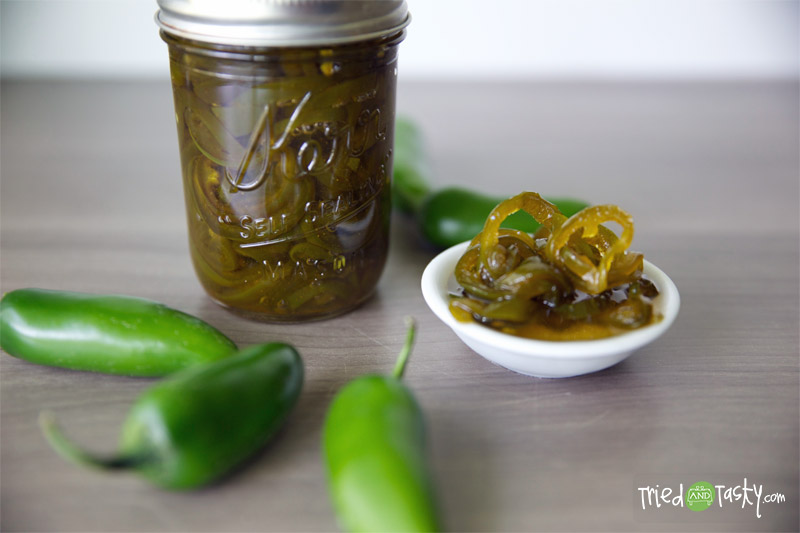 Candied Jalapenos // TriedandTasty