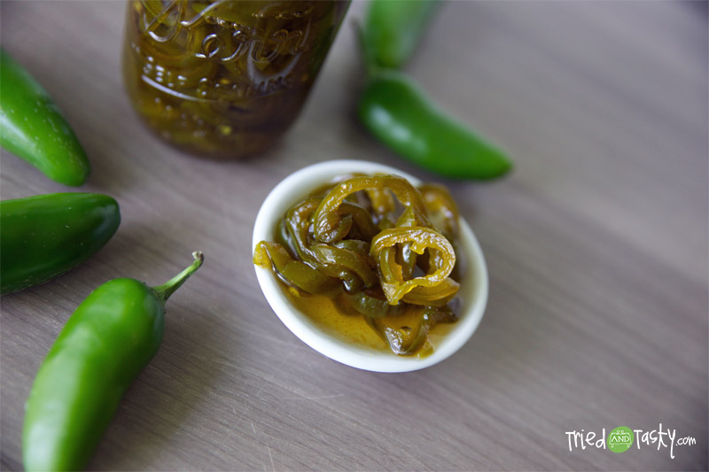 Candied Jalapenos // TriedandTasty