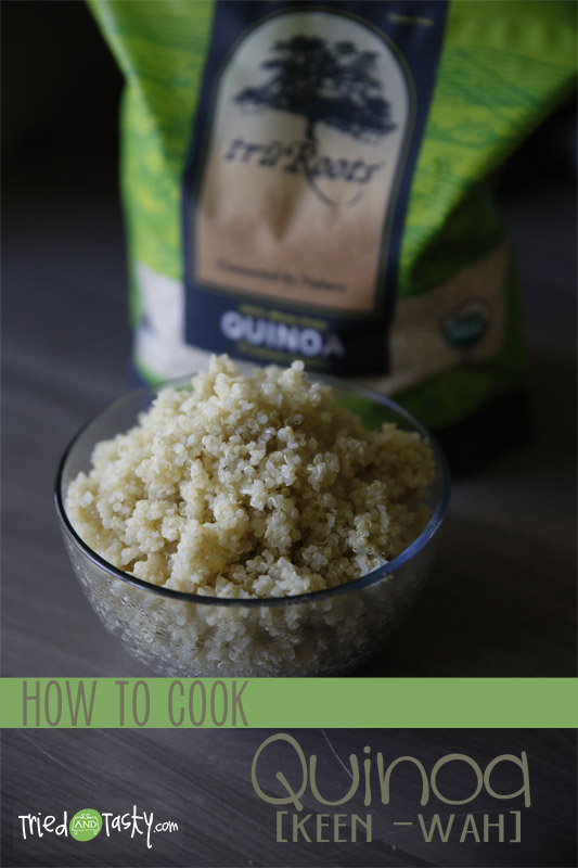 How To Cook Quinoa // Quinoa is insanely nutritious and a great way to make your meals healthier. | Tried and Tasty