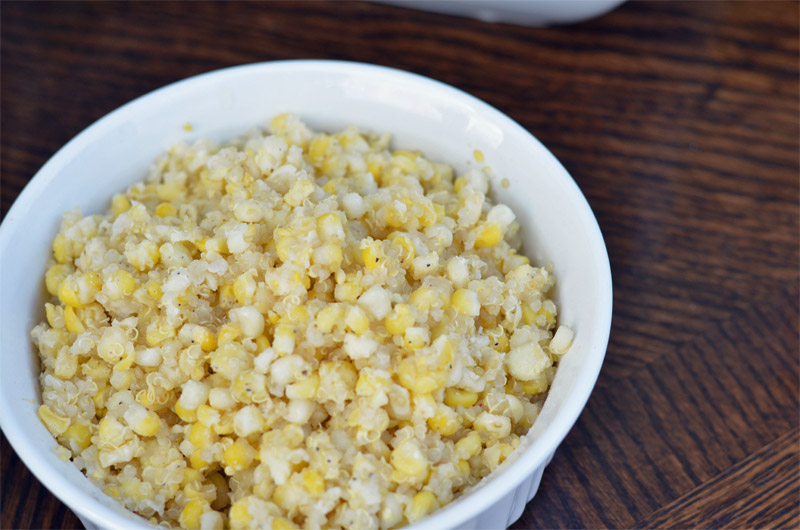 Quinoa and Corn // TriedandTasty