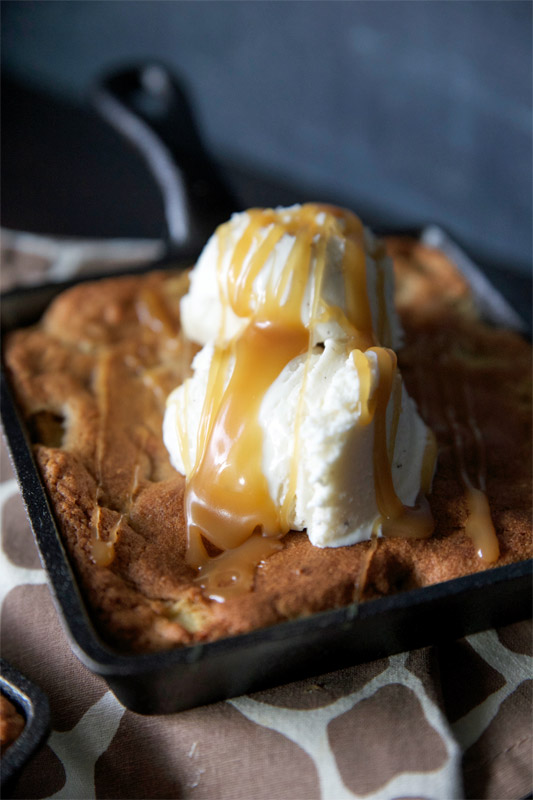 Walnut-Apple Snack Cake // These Walnut Apple Snack Cakes are good with or without ice cream.. warm or cold.. they're just all around delicious! |  Tried and Tasty
