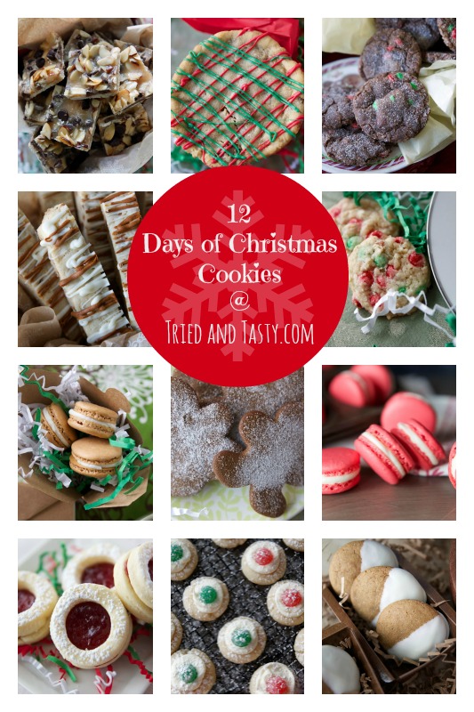 12 Days Of Christmas Cookies // TriedandTasty