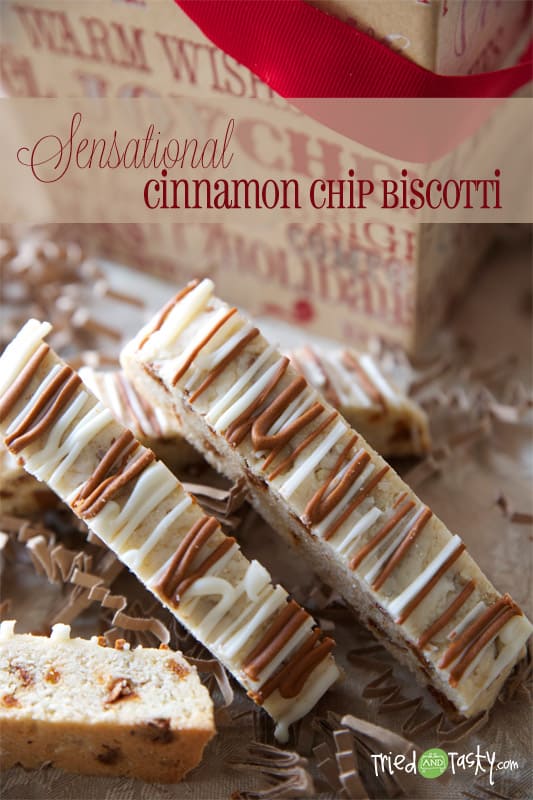 Cinnamon Chip Biscotti// Tried and Tasty