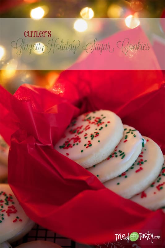 Cutler's Holiday Glazed Sugar Cookies // Tried and Tasty