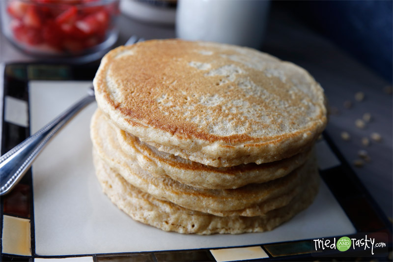 100% Whole Wheat Pancakes // Tried and Tasty