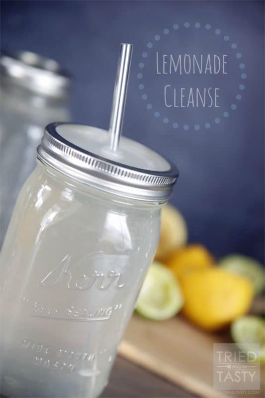 Lemonade Cleanse // A delicious and refreshing lemonade designed to help cleanse your body. | Tried and Tasty