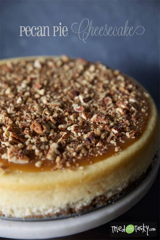 Pecan Pie Cheesecake // Tried and Tasty