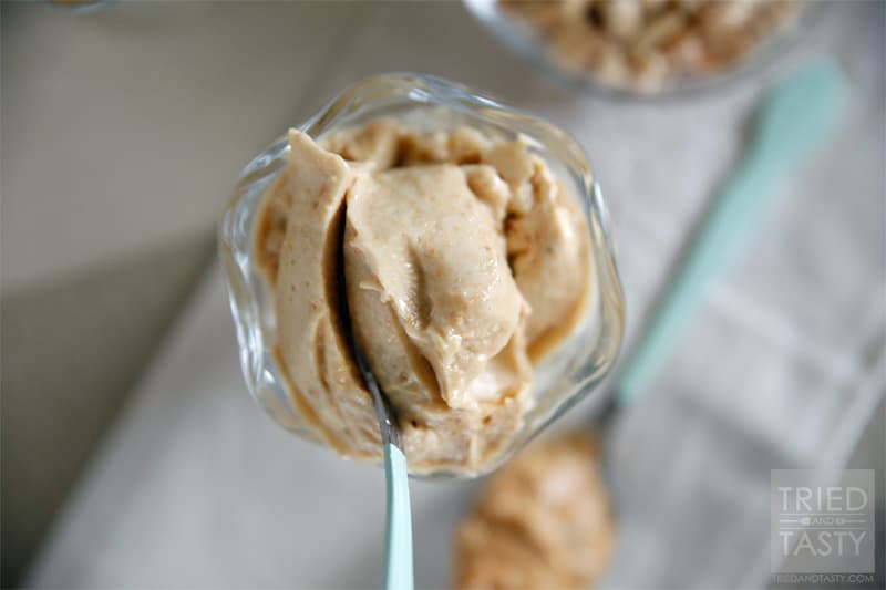 2-Ingredient Peanut Butter Banana Ice Cream // Tried and Tasty