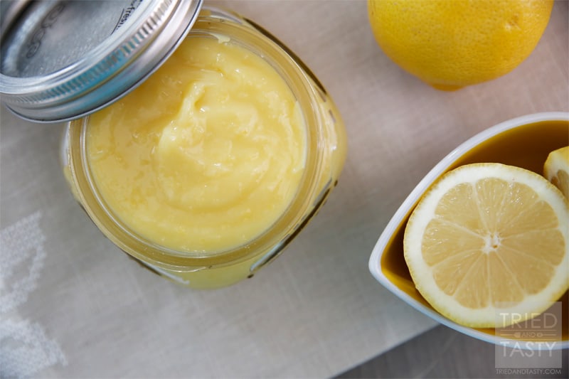 Food Network Lemon Curd Recipe // A heavenly lemon spread that you can use on anything. Or alone. You decide! | Tried and Tasty