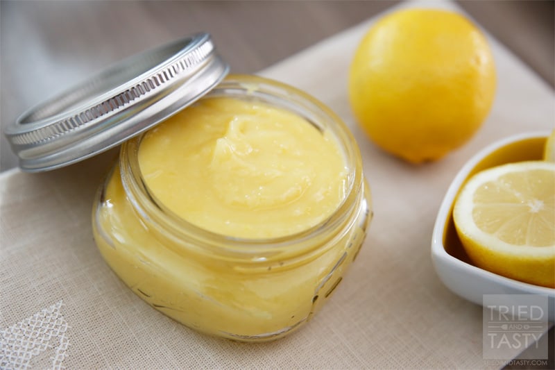 Food Network Lemon Curd Recipe // A heavenly lemon spread that you can use on anything. Or alone. You decide!| Tried and Tasty