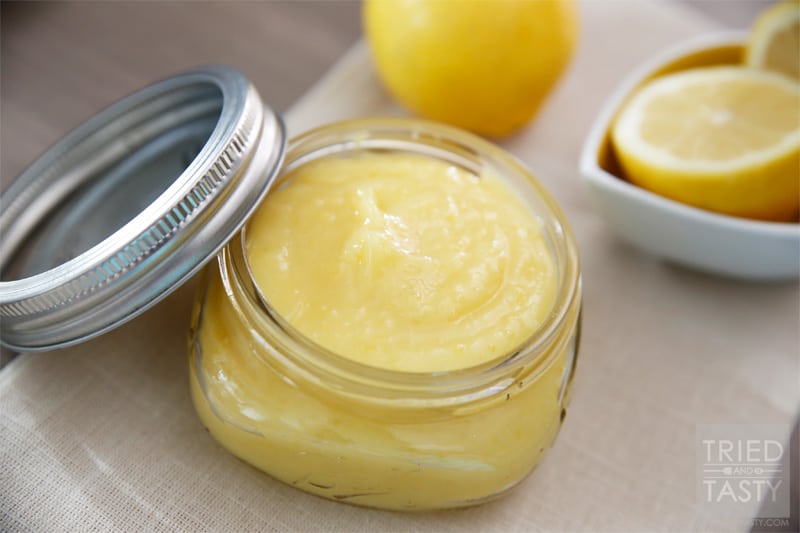 Food Network Lemon Curd Recipe // A heavenly lemon spread that you can use on anything. Or alone. You decide! | Tried and Tasty