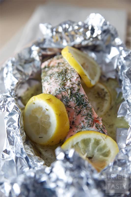 Quick & Easy Grilled Salmon // A healthy dinner option that is packed with flavor! | Tried and Tasty