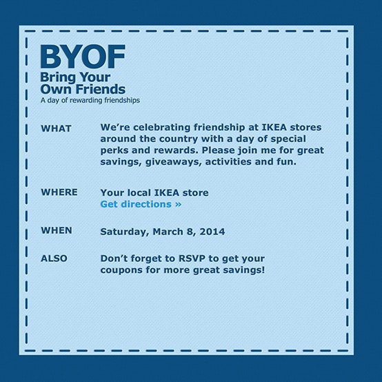 3rd Annual IKEA BYOF {Bring Your Own Friend} Event // Tried and Tasty