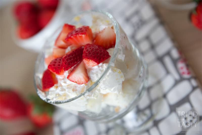 Quick & Easy 5-Ingredient Pineapple Fluff Trifle // Tried and Tasty