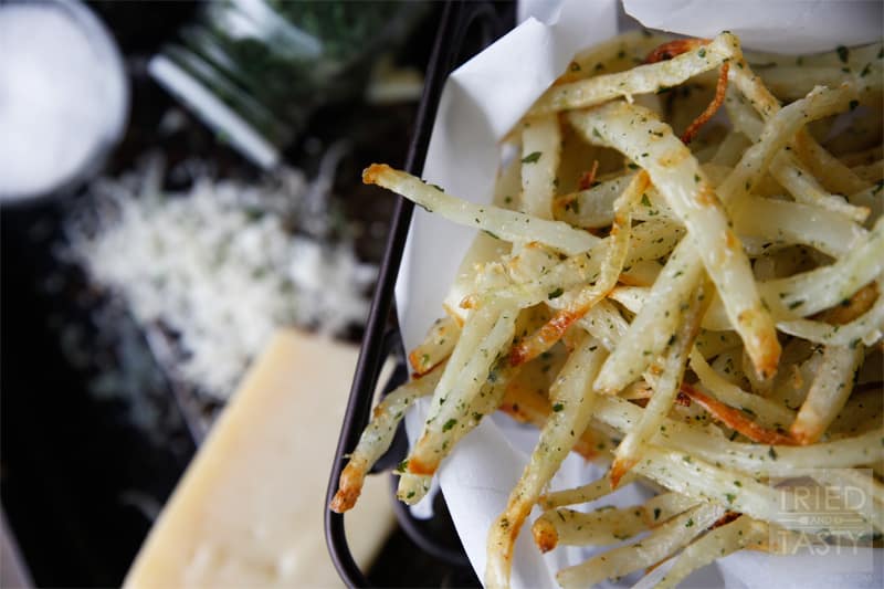 Double-Baked Crazy-Crisp Parmesan Oven Fries // Tried and Tasty