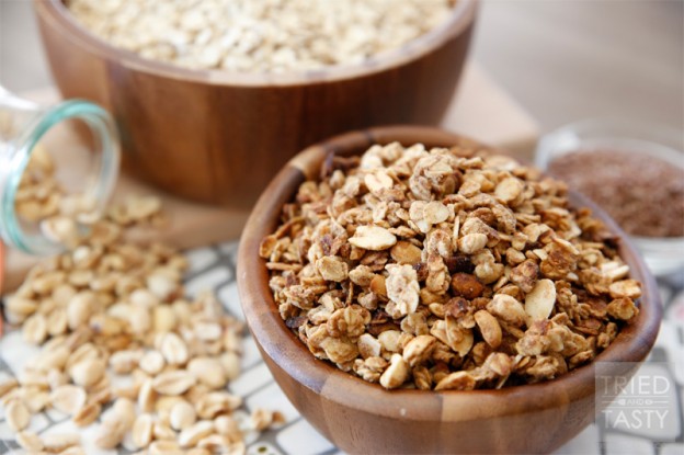 Peanut Butter Granola // Tried and Tasty
