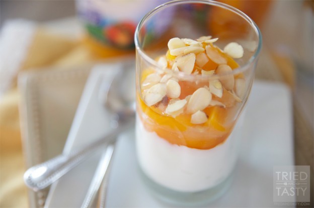 Dole Fruit In Jars Peach Slices & Greek Yogurt Pairing // Tried and Tasty