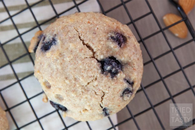 Grain Free Blueberry Cookies // Tried and Tasty