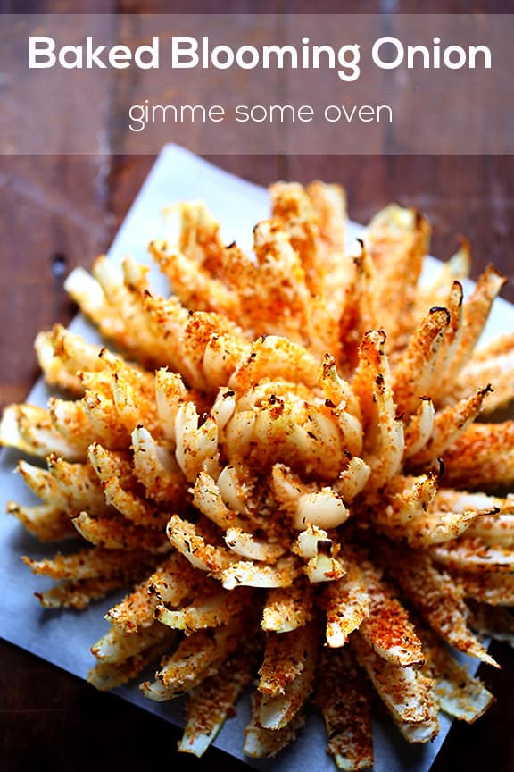 Baked Blooming Onion // Gimme Some Oven