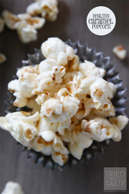 Healthy Caramel Popcorn // Tried and Tasty
