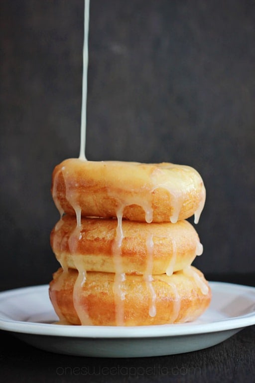 Copycat Krispy Kreme Donuts // One Sweet Appetite