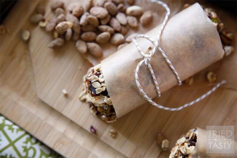 The Best Granola Bars // The perfect healthy homemade granola bar, in fact, I've called them THE best for a reason! They are downright delicious! Perfect at home, at work, or on the go! | Tried and Tasty