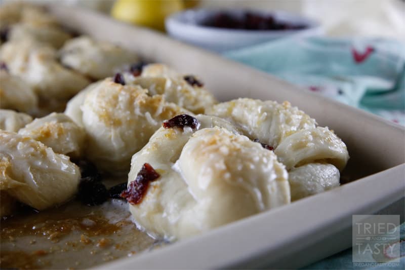 Switch things up this year for your holiday breakfast or brunch and add these delicious Coconut Cranberry Citrus Twists to the menu! Rhodes takes the hard work out of it, all you're left to do is add the yummy filling, twist, bake, & go!
