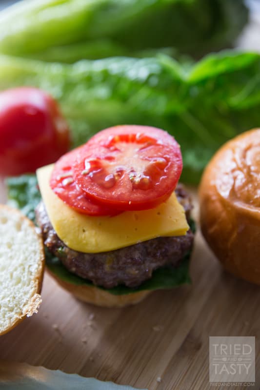 Cowboy Burger // Grilling doesn't have to be boring. In fact, it can make for some of the best grub you've ever had! These Cowboy Burgers are loaded with flavor. Best part about it? You can keep the heat if you like 'em spicy or ditch the heat if you like a milder flavor. All you have to do is adjust the jalapeno seed accordingly! Add these to your grilling menu immediately! | Tried and Tasty
