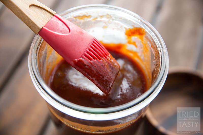 Homemade Mesquite BBQ Sauce // Making your own condiments, dressings, and sauces is easier than you think. Avoid unnecessary ingredients like high fructose corn syrup & artificial ingredients with your homemade version. This Homemade Mesquite BBQ sauce has the flavor of your store bought favorites without the yucky additives! | Tried and Tasty