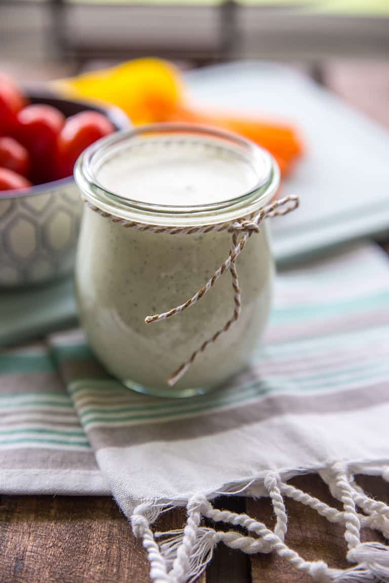 Homemade Ranch Dressing // Tried and Tasty for Blendtec