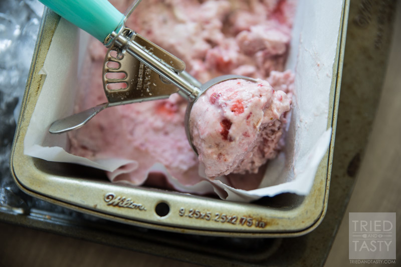 No Churn Neapolitan Ice Cream // If you've been on the hunt for a no churn ice cream recipe that's made WITHOUT sweetened condensed milk, this is the 'healthy' recipe for you! No refined sugars and a whole lot of tasty is what you'll find in this delicious Neapolitan recipe! | Tried and Tasty