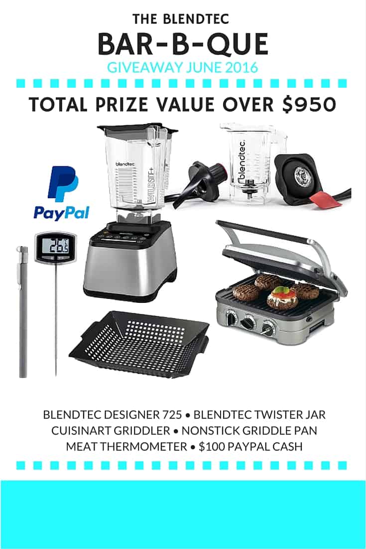 Blendtec BBQ Giveaway // Tried and Tasty