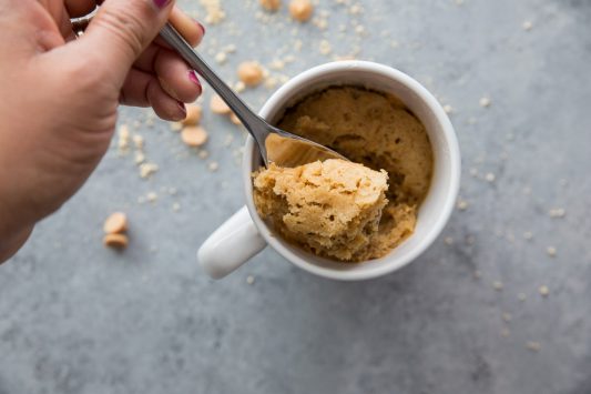 Quick & Easy Mug Cakes: 2 Ways // Do you know how easy mug cakes are? You actually may NOT want to know. Because once you're in on the secret, you're going to want them all.the.time. These two cakes are wonderfully delicious! | Tried and Tasty